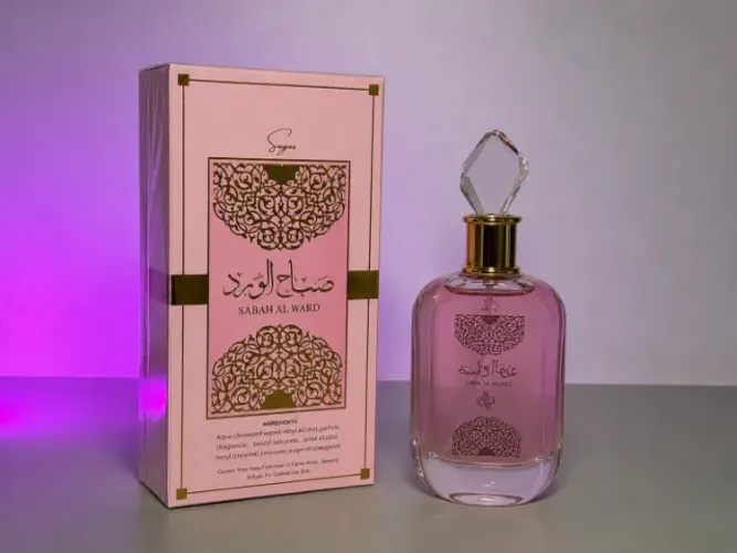 Sabah Al Ward Sugar 100 ml Original