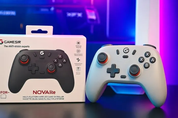 CONTROLE GAME SIR T4 NOVA LITE - SEM FIO | HALL EFFECT