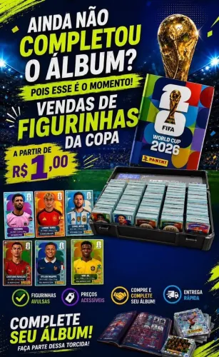 Figurinhas avulsas copa do mundo 2026 complete seu album