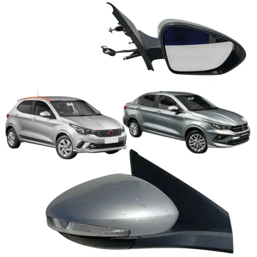 Retrovisor Elétrico Direi Fiat Argo Cronos 2016-2022 Com seta