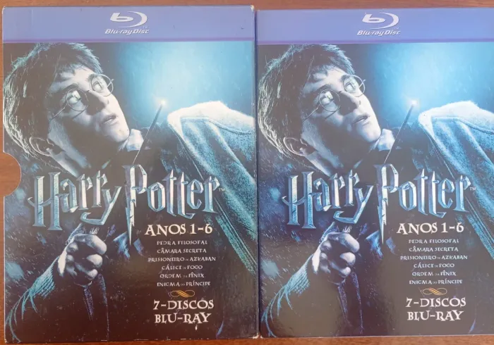 Harry Potter blu-ray box do 1 ao 6 (legendado)