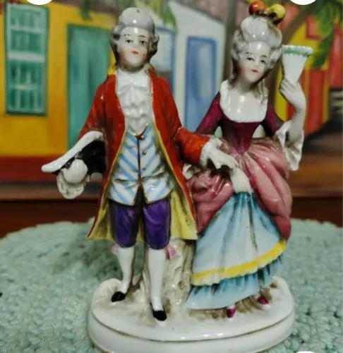 Antigo bibelo porcelana alemã