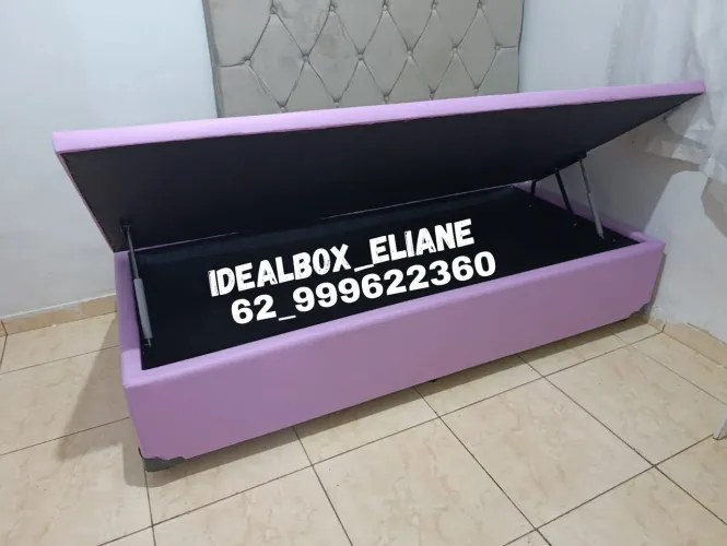 Box baú solteiro/ Estrutura Reforçada 