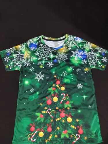 Camiseta Natalina tamanho L