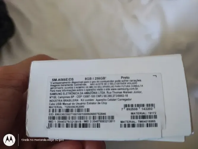 Celular A56 Samsung