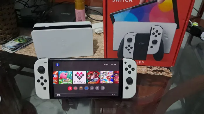 Switch oled desbloqueado 256gb