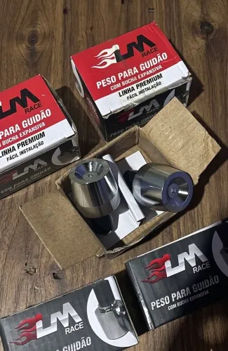 Promoção Par Pesinho de Guidão Universal para todas as motos $30