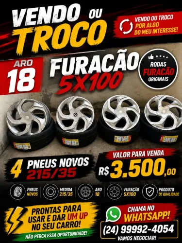 Roda 18 5x100