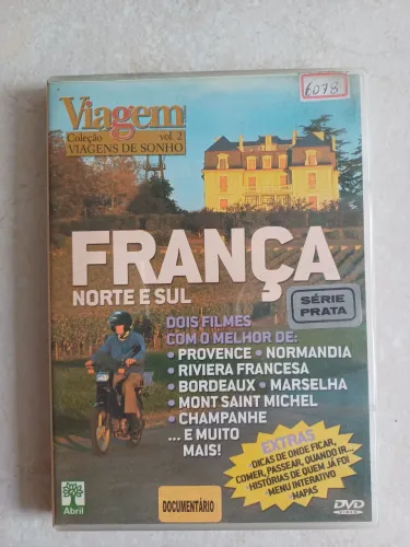 França norte e sul - viagem - DVD original