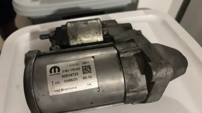 Motor de arranque original renegade, toro, argo, cronos e bravo