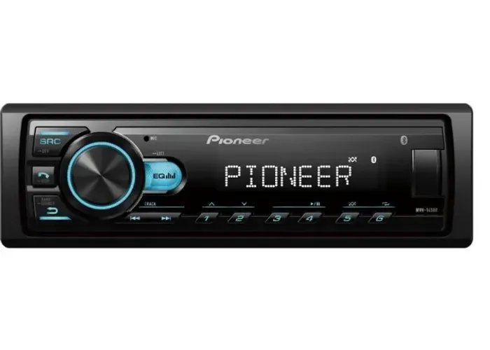 Central Multimídia Receiver Pioneer Com Bluetooth Mvh-145Br