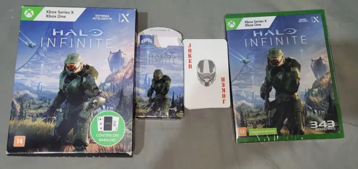 Halo Infinite + Baralho Exclusivo.
