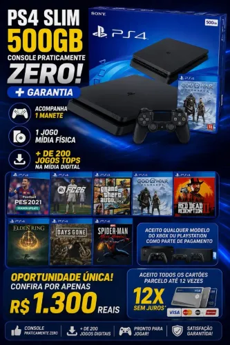 PS4 + garantia