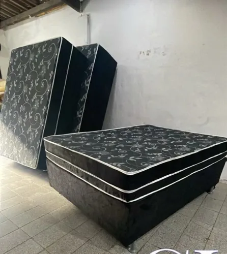 Colchão d33 e base casal