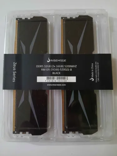 Memoria ram Rise Mode 32GB (2x16GB) DDR5 Preta