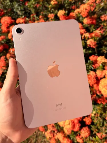 iPad mini, 6º geração, rosa