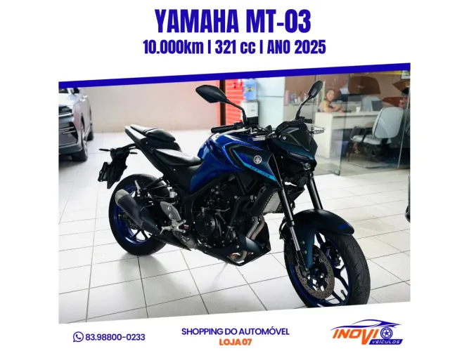 Yamaha Mt-03 321 2025