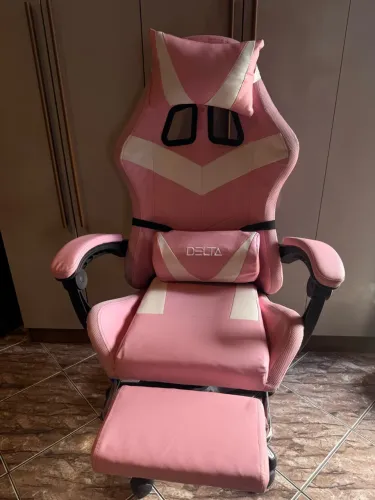 Cadeira gamer rosa