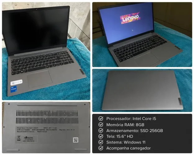 Notebook Lenovo IDEAPAD 15IAU7