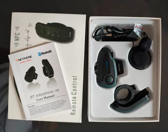 Comunicadores para capacete VNETPHONE V8 (Bluetooth)