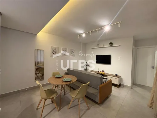 Apartamento à Venda | Setor Bueno | 2 Quartos | Mobiliado | 54 m² | 1 Vaga