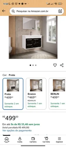 Gaveteiro para banheiro sem espelho ?