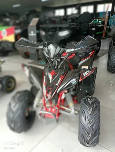 Quadriciclo Infantil 110cc Gasolina Novo 4 tempos com Partida Elétrica