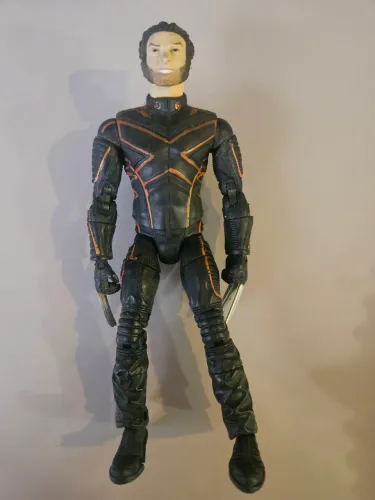 Boneco Wolverine X-Men The Movie 2003 Toy Biz 33 cm articulável