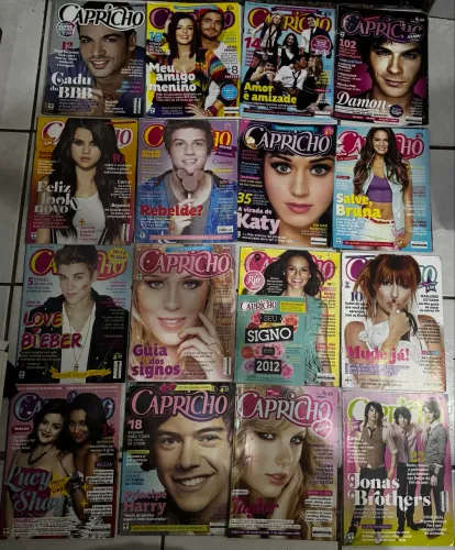 Revista antigas da capricho 
