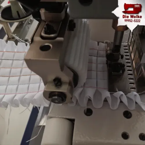 Máquina de Costura Industrial para Produzir Favo de Bombacha