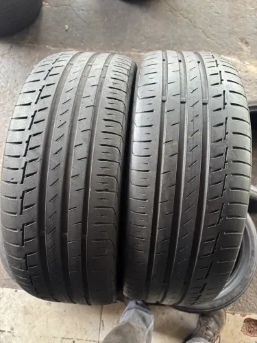 Par de Pneus 215/45R18 Continental PremiumContact 6 93H, 70% vida útil