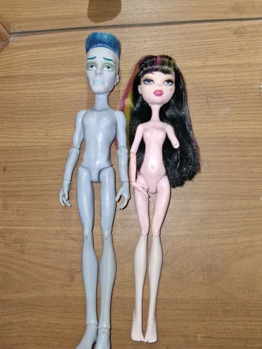 Bonecos monster high draculaura art class e slo mo