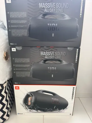 JBL BOOMBOX 4 Preta Lançamentos Lacrados Na Caixa Nova 