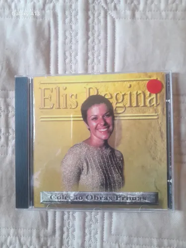 CD Elis Regina, Coleção Obras Primas, com Capa/Encarte, Ótimo Estado.