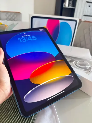 iPad 11 - 126 GB Azul - Apenas 3 meses de uso - Impecável 