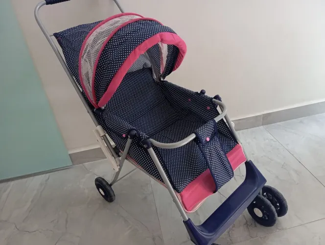 Carrinho Boneca Bebê Reborn Luxo