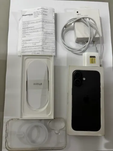 IPHONE 16 NOVO NA GARANTIA 1 ANO 