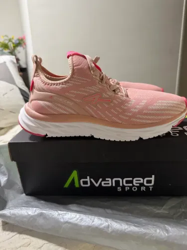 Tênis rosa feminino advanced