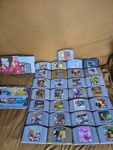 Cartuchos originais Nintendo 64