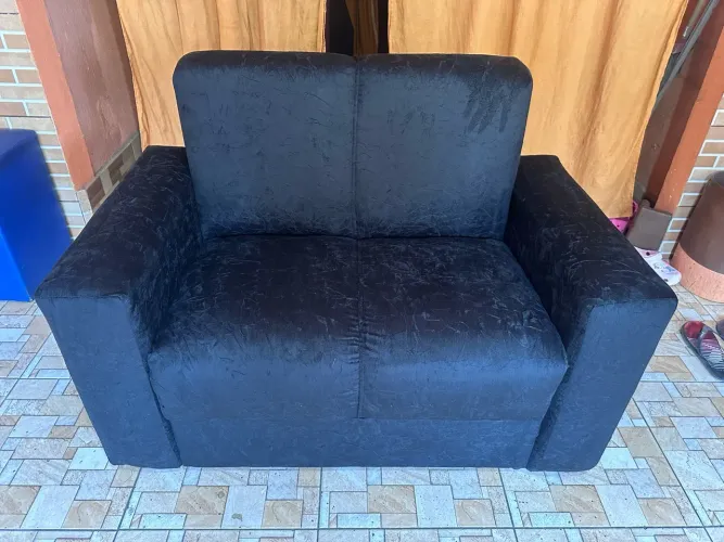 SOFÁ 2 LUGARES NOVO R$:250 COM ENTREGA WATTSZAP: *