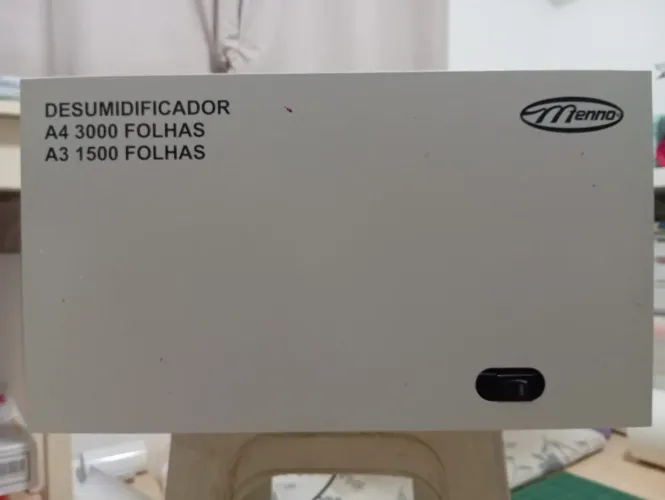 Desumidificador Menno, folhas a3/a4