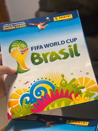 Álbum Copa do Mundo 2014 sem figurinhas