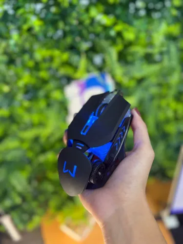 Mouse Multilaser Warrior Keon 3200dpi Mo267 Multilaser  3200 DPI   Sensor Óptico   