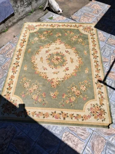 TAPETE DE SALA/QUARTO FLORIDO
