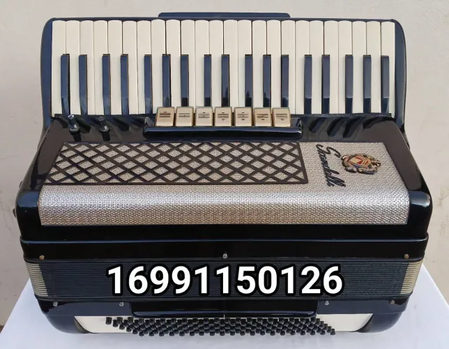 Acordeon Sanfona Scandalli Série Ouro *
