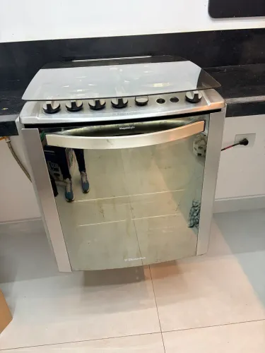Fogão Electrolux Embutir - inox - gas GLP/casa