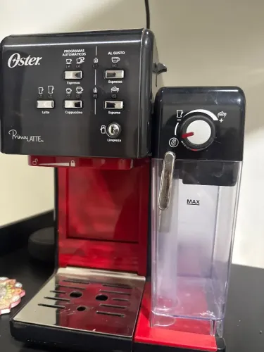 Cafeteira Oster Prima Latte Ii Vermelha (Usado)