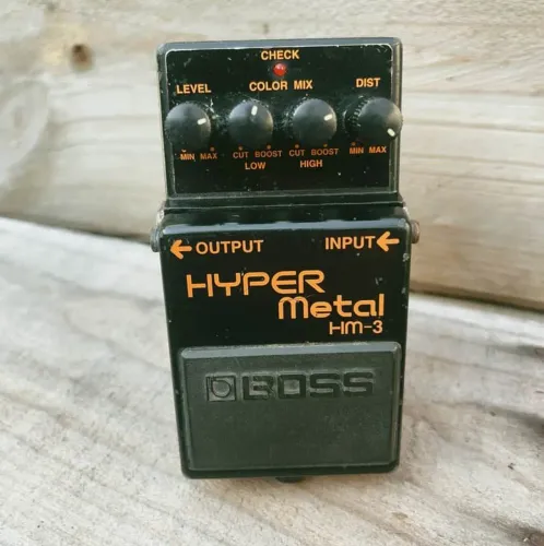 Pedal Boss Hyper Metal Hm3 (1998)