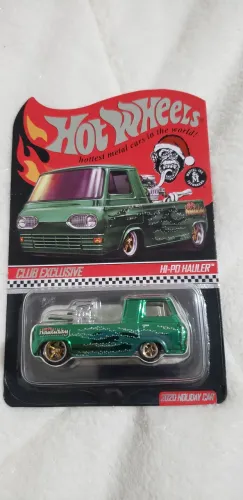 Hotwheels hi po hauler red line 