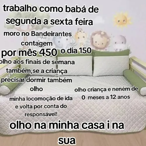 Trabalho como babá 